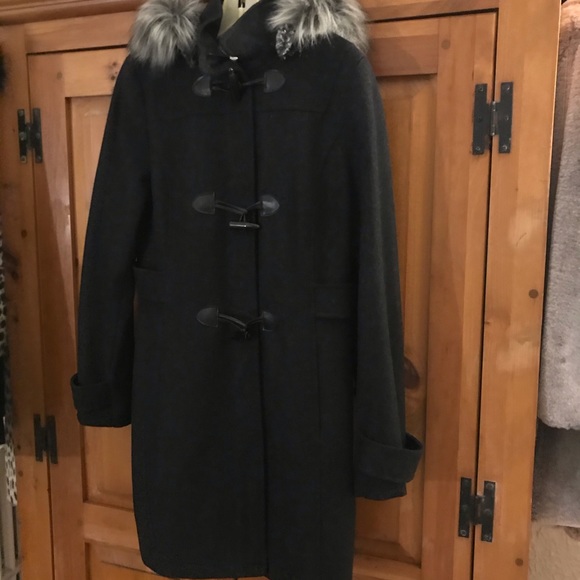 Nautical Charcoal Toggle Coat. New Without Tags. - Picture 5 of 10